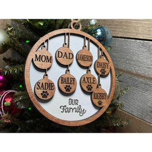 Family Christmas Ornament