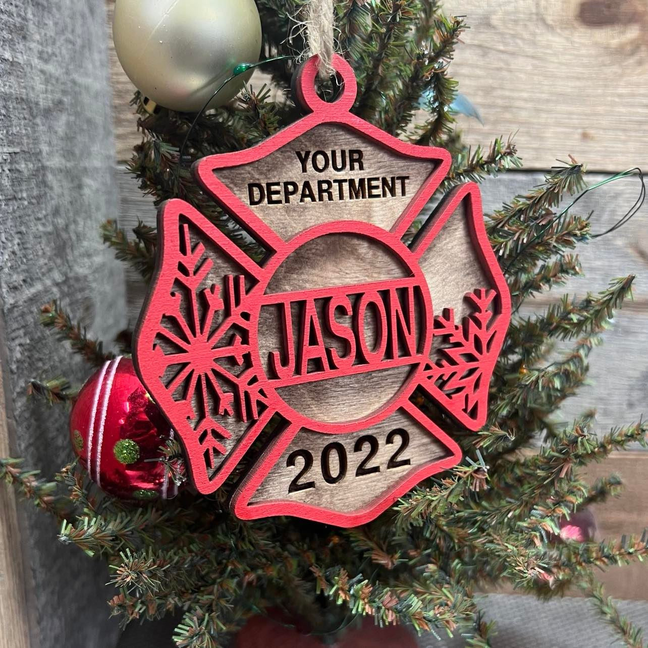 Firefighter Ornament 2022