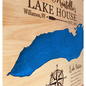 Personalized Lake Map