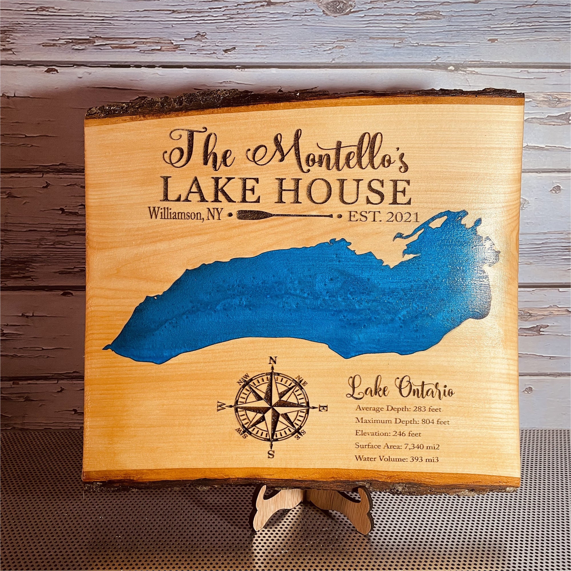 Personalized Lake Map