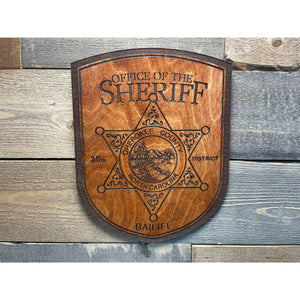 Personalized Wooden Patch or Badge