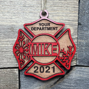 Firefighter Ornament 2022