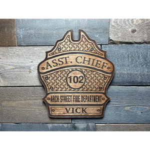 Personalized Wooden Patch or Badge