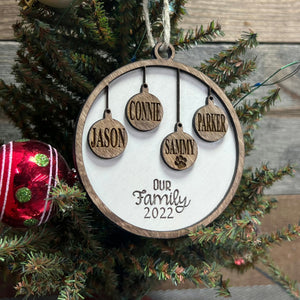 Family Christmas Ornament