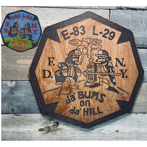 Personalized Wooden Patch or Badge