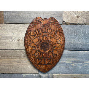 Personalized Wooden Patch or Badge