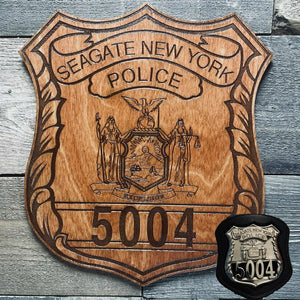 Personalized Wooden Patch or Badge