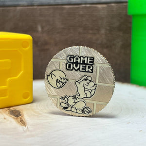 Personalized Retro Gamer Coin